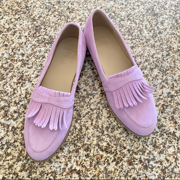 Janie and Jack Other - Janie And Jack Fringe Loafers Orchid